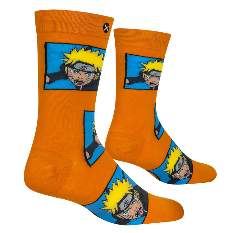 ODD SOX NARUTO HEADS SOCKS