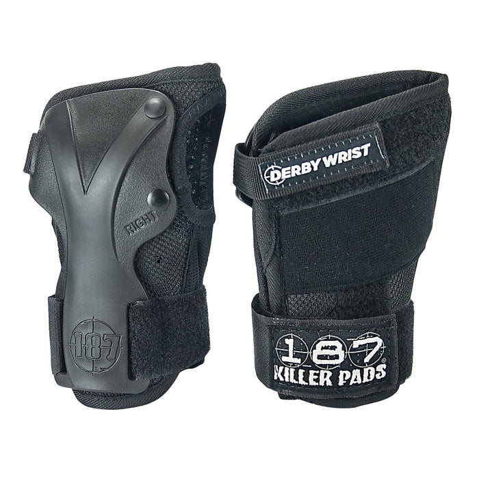 187 KILLER PADS Derby - Protector de muñeca, Color Negro, Talla M 187 KILLER PADS Derby - Protector de muñeca, Color Negro, Talla M