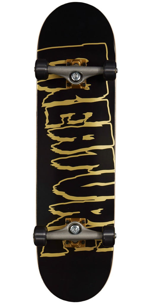 Creature Gold Logo Outline 8.25" Complete Skateboard