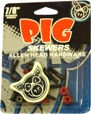 Pig Skewers 7/8" Allen Hardware Single Set