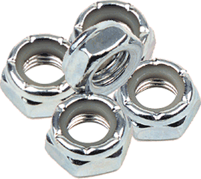 Standard Kingpin Nut Silver (3/8-24)
