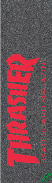 Thrasher/Mob Skate Mag Red Single Sheet Grip 9X33