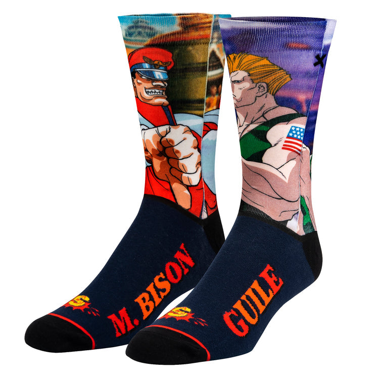 ODD SOX M BISON VS GUILE SOCKS