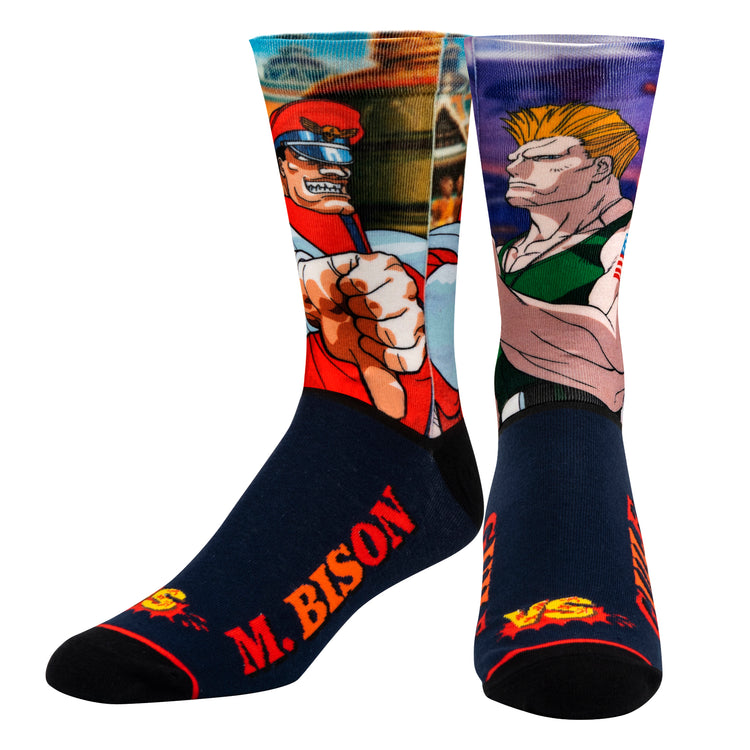 ODD SOX M BISON VS GUILE SOCKS