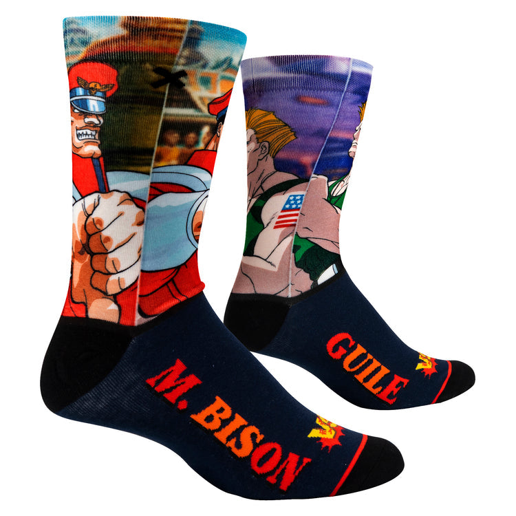 ODD SOX M BISON VS GUILE SOCKS