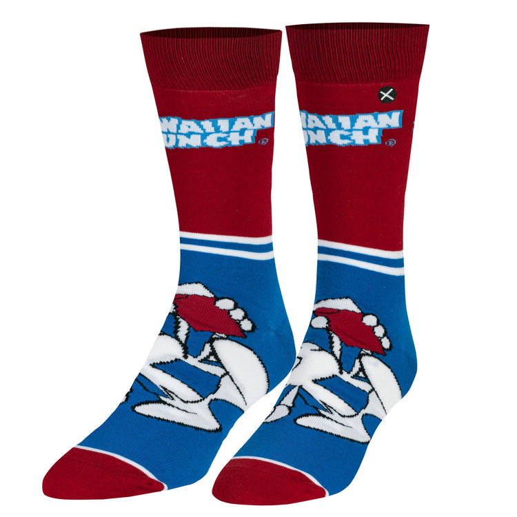 ODD SOX HAWAIIAN PUNCH GUY SOCKS