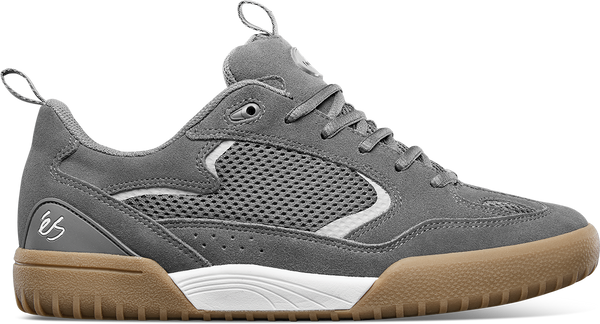 eS Quattro Grey Gum Skate Shoe size 8 EUC ? es footwear | Shoes | Es Quattro Grey Gum Skate Shoe Size 8  main image 3