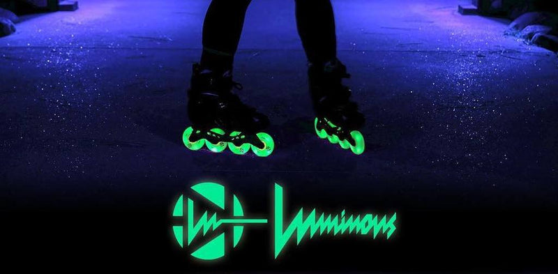 Luminous LED Inline Skate Wheels 84mm/85a
