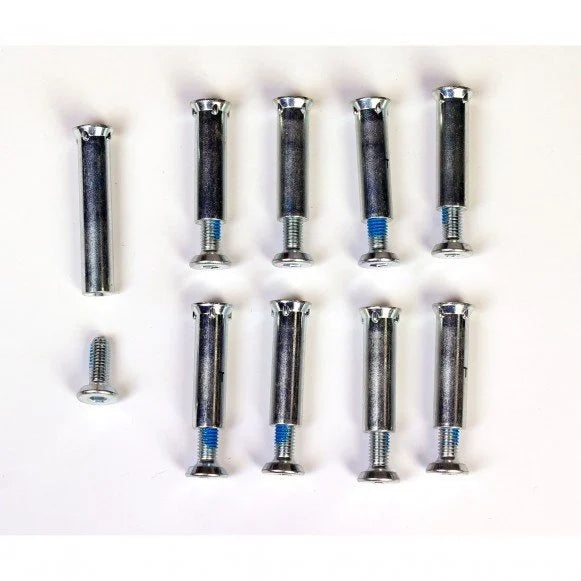 ROLLERBLADE WHEEL AXLES ALUMINUM FRAMES (9PCS)