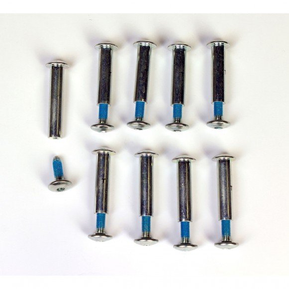 ROLLERBLADE WHEEL AXLES (COMP) ZETRA (9 PCS)