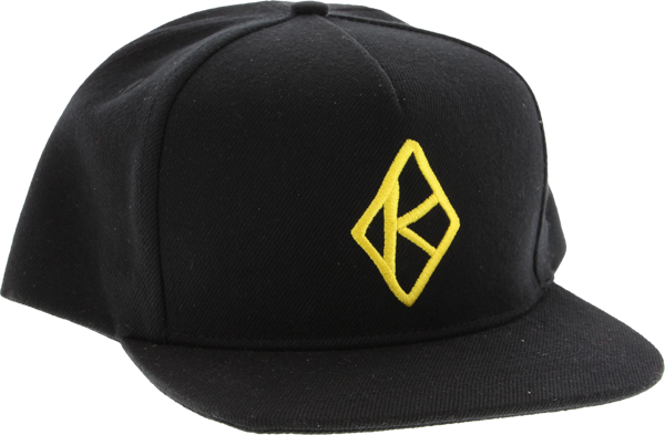 Krk Diamond K Hat Adj-Black Snapback