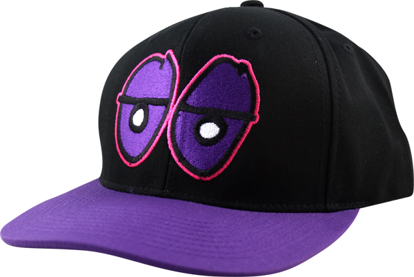 Krk Eyes Hat-Blk/Purple/Pink Snapback