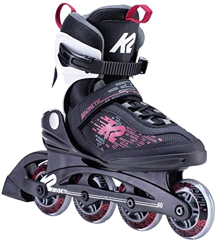 K2 Kinetic 80 Women's Inline Skates 2020-Black/Berry