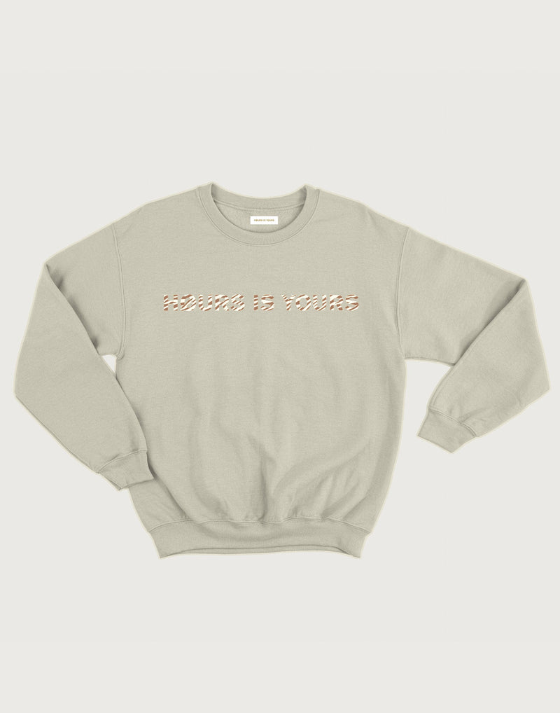 HOURS IS YOURS DILO TIGER CREWNECK SWEATSHIRT