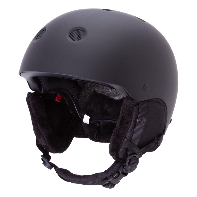 PROTEC CLASSIC CERTIFIED MEN'S SNOW HELMET-STEALTH BLACK