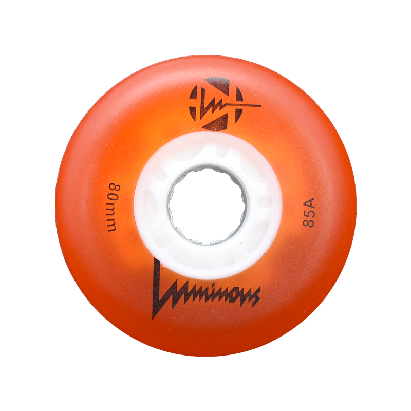 Luminous LED Inline Skate Wheels 80mm/85a