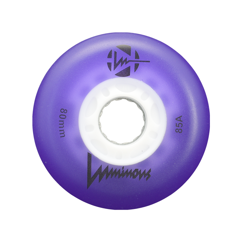 Luminous LED Inline Skate Wheels 80mm/85a