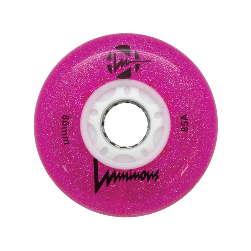 Luminous LED Inline Skate Wheels 80mm/85a