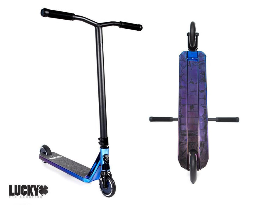 Lucky Axis Pro Complete Scooter - Neoblue