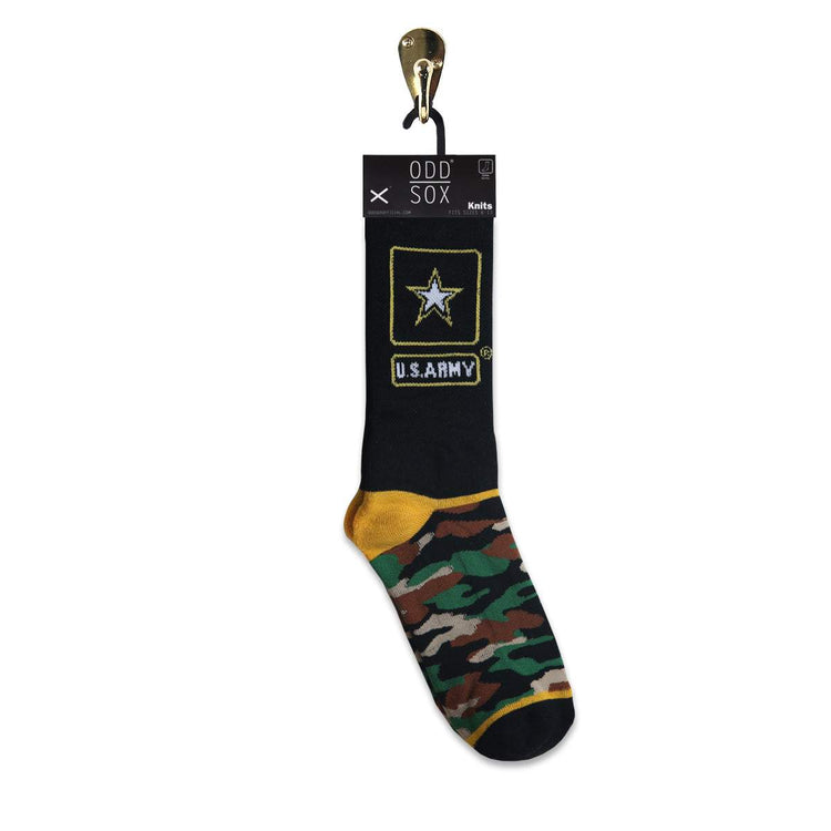 ODD SOX ARMY WOODLAND CAMO SOCKS