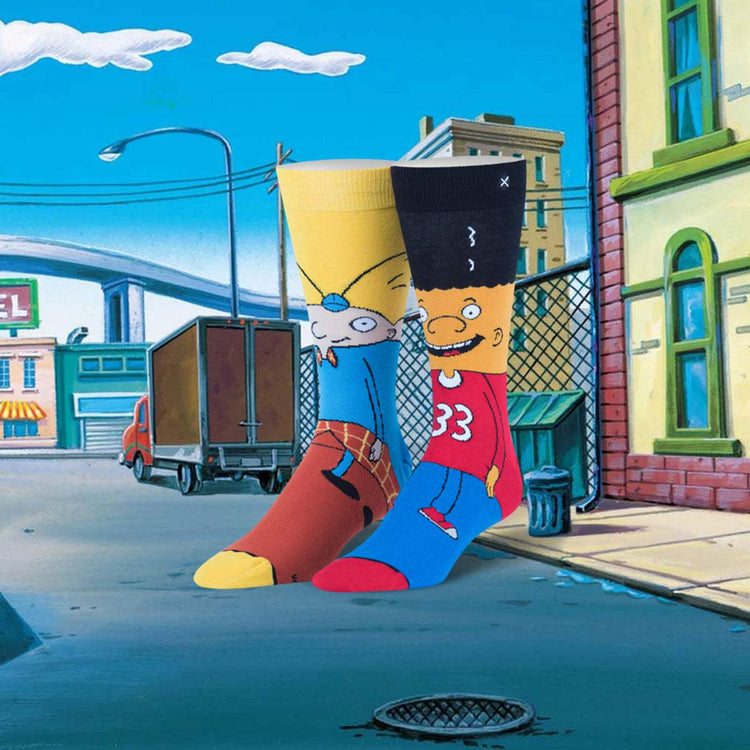 ODD SOX ARNOLD AND GERALD SOCKS