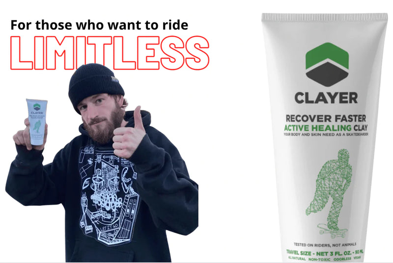 CLAYER SKATEBOARDER FASTER RECOVERY