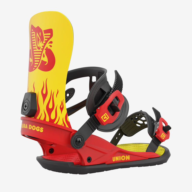 ride cobra snowboard UNION X COBRA DOGS CUSTOM HOUSE STRATA MEN'S SNOWBOARD BINDINGS — Modern Skate & Surf