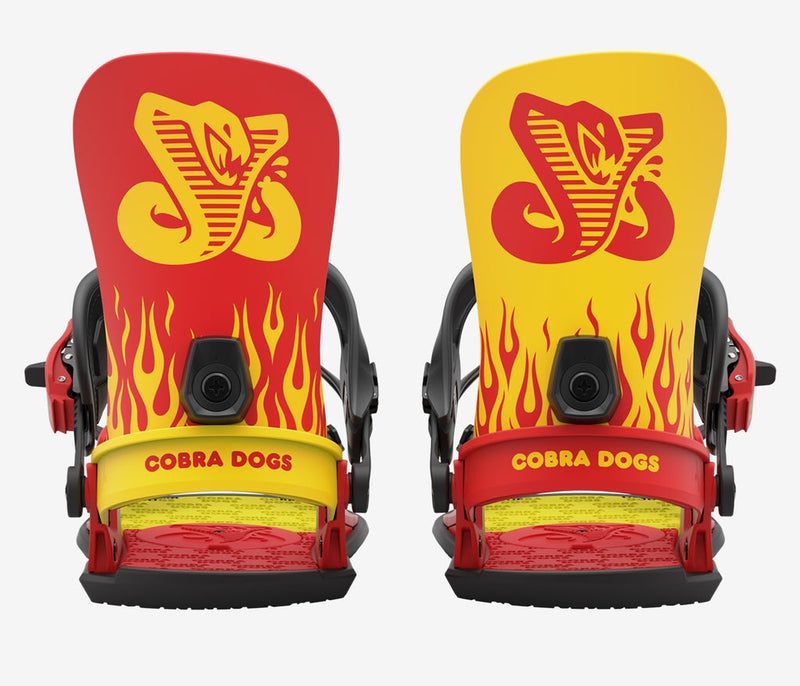 UNION X COBRA DOGS CUSTOM HOUSE STRATA MEN'S SNOWBOARD BINDINGS