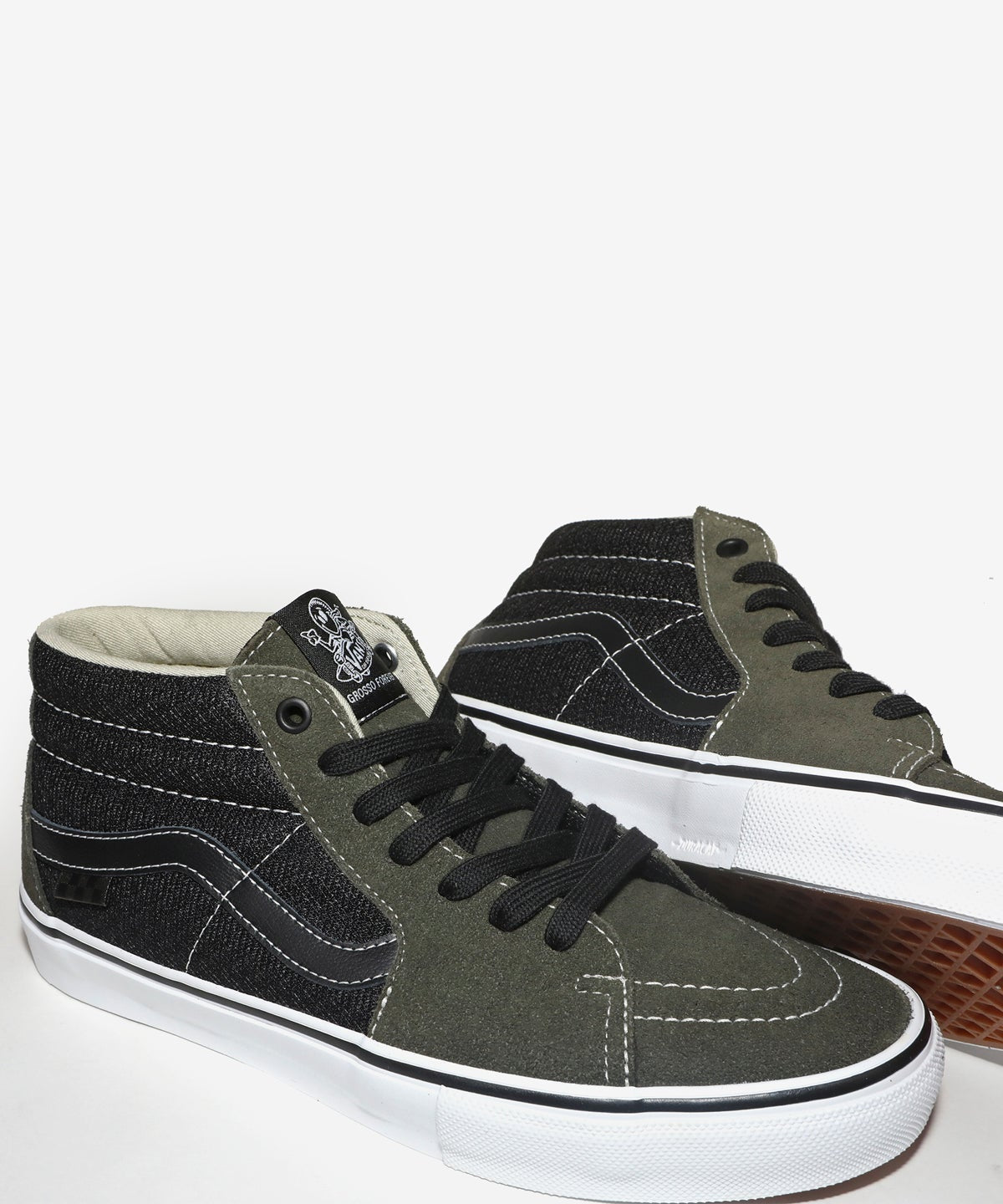 バンズ VANS SKATE GROSSO MID 28,0cm Forest VANS GROSSO SKATE MID MEN'S SHOES — Modern Skate & Surf
