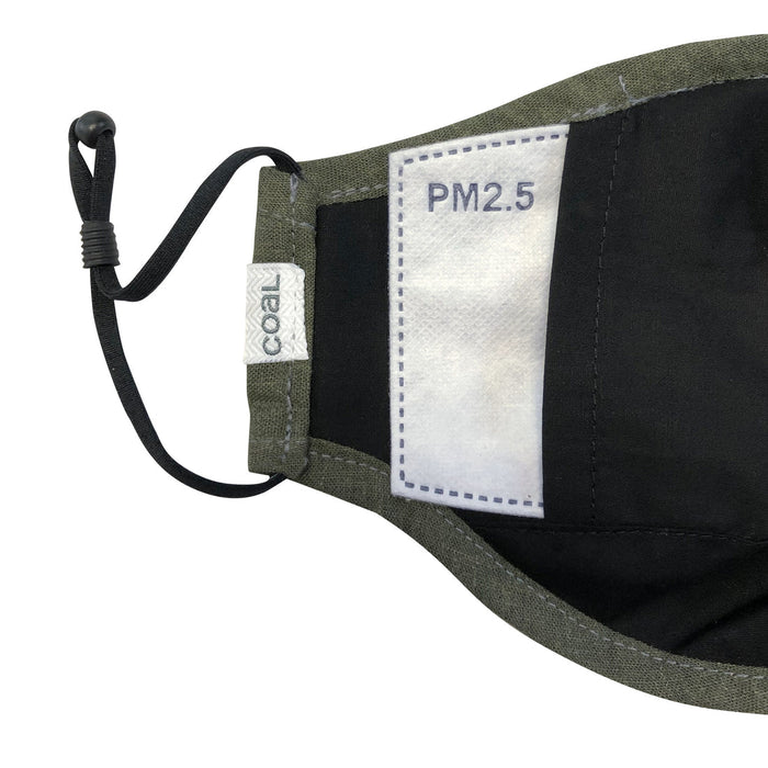 COAL THE FACE MASK PM 2.5 CARBON FILTER