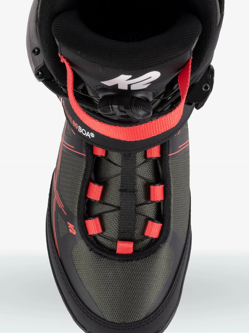 K2 ALEXIS 80 BOA INLINE SKATES 2022-GREY/CORAL