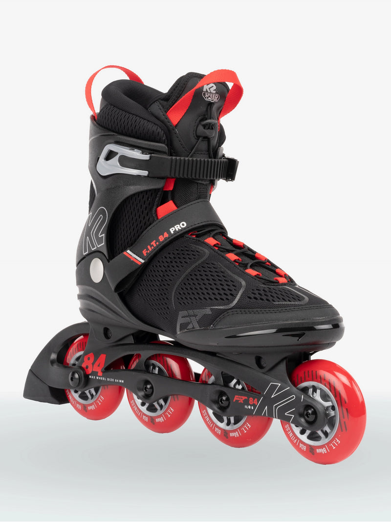 K2 F.I.T. 84 PRO INLINE SKATES 2022-RED/BLACK