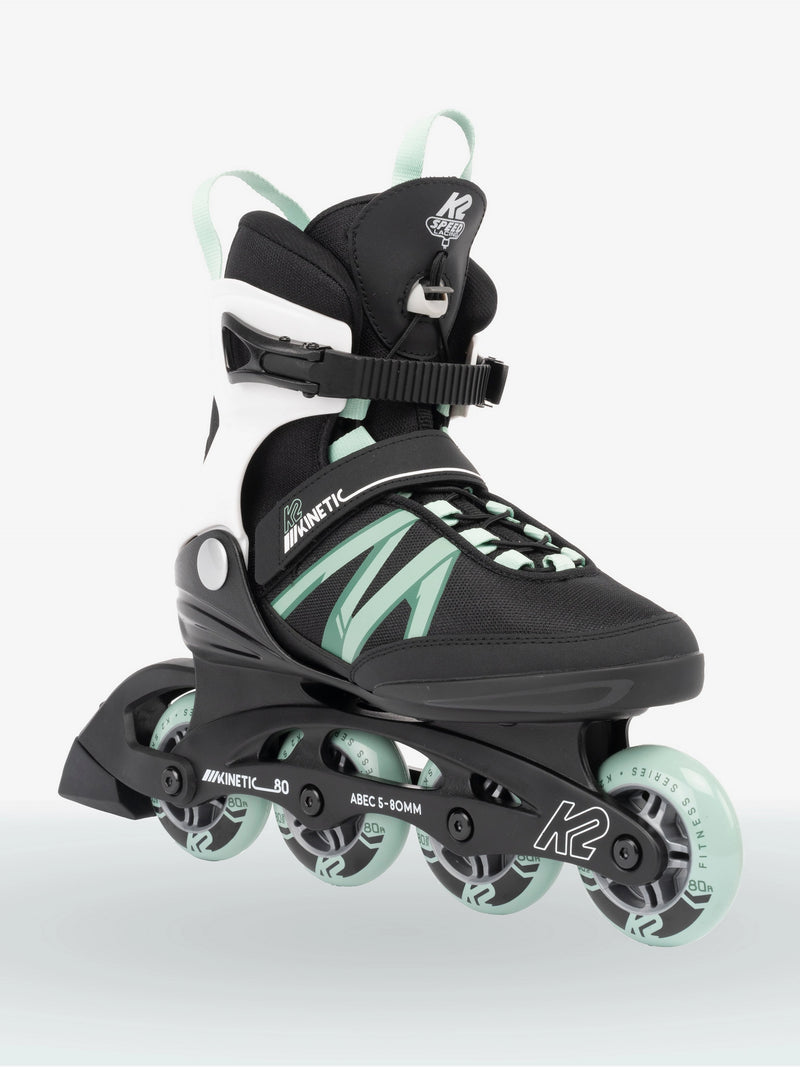 K2 KINETIC 80 PRO WOMEN'S INLINE SKATES 2022-BLACK/SAGE