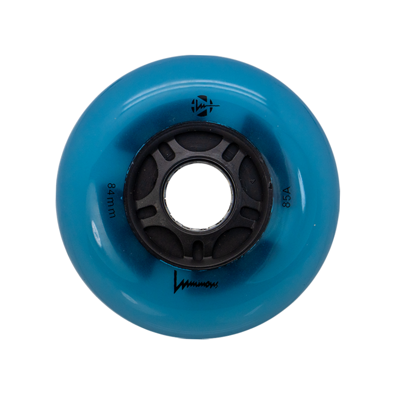 Luminous LED Inline Skate Wheels 84mm/85a