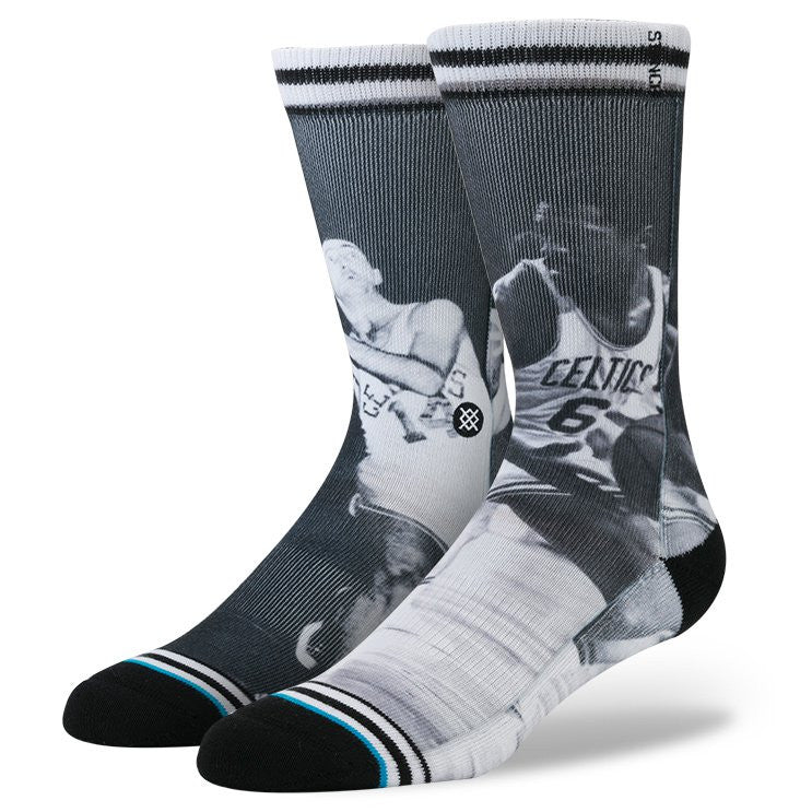 Stance Men's Cousy/Russel Socks - Black