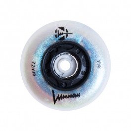 Luminous LED Inline Skate Wheels 72mm/85a