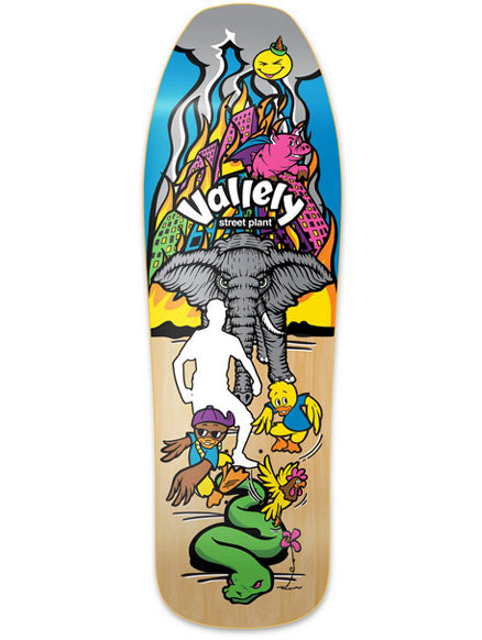 STREET PLANT SUPER FRIENDS SKATEBOARD DECK 9.875"