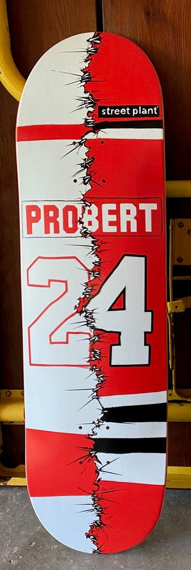 STREET PLANT BOB PROBERT JERSEY SKATEBOARD DECK - 8.5"